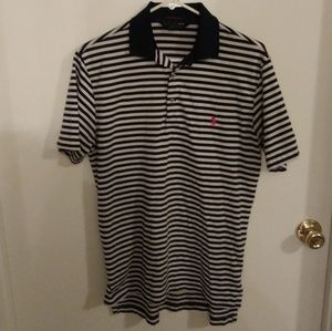 Small Navy and White Ralph Lauren Golf Polo